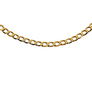 9ct gold 8.2g 18 inch curb Chain